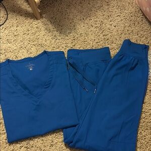Med Couture Blue Women's Jogger Set